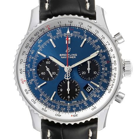 breitling navitimer b20|breitling navitimer 01 blue dial.